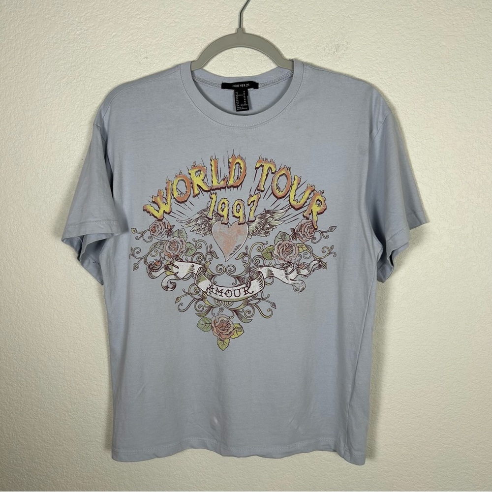 Amour World Tour 1997 Women’s Sz M cotton band T